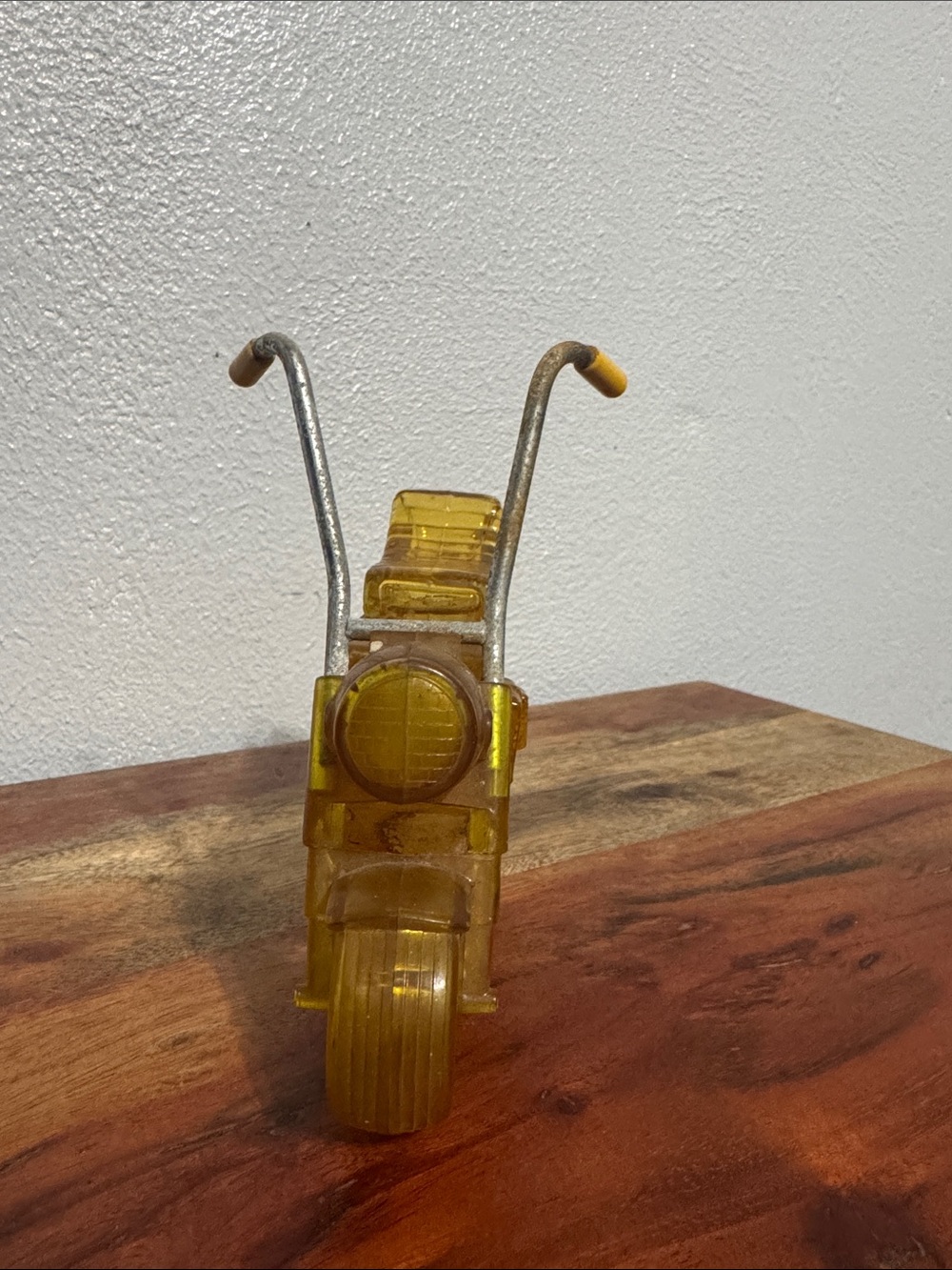 Vintage Avon Mini Bike Amber Glass Bottle Full 1970s Motorcycle Decanter Cologne - Picture 6 of 8